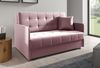 Zweiersessel YORK III mit Steppung, 2-Sitzer Schlafsofa, Jugendsofa mit Schlaffunktion, ausziehbare Couch, mit Bettkasten, inkl. Kissen, Kronos 27, 85 x 97 x 140 cm Bild 2
