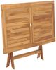 vidaXL Gartentisch Klappbar 120x70x75 cm Massivholz Teak 44682 Bild 4