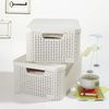 Curver Aufbewahrungsbox mit Deckel Style M 18L Cremeweiß 443865 Bild 2