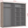 Küchenklapphängeschrank Rimini 80x72cm Hochfaltklappe matt lackiert Farbe: RAL 6025 farngrün matt / weiß RI-W8B/80-AV Bild 3
