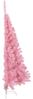 vidaXL Künstlicher Halb-Weihnachtsbaum mit Ständer Rosa 120 cm PVC 344670 Bild 5