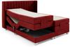Boxspringbett Elektrisch Bett MAGNUS 120x200cm in Stoff Salvador Bordeauxrot Bild 2