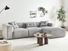 Ecksofa DOLVA Cord Hellgrau Linksseitig Bild 3