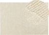 Teppich Wolle beige 200 x 300 cm abstraktes Muster SASNAK Bild 1