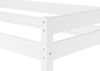 Kinderbett, Einzelbett, Holzbett Kiefer massiv weiß lackiert 90x200 mit Lattenrost V-60. 20W-09 Bild 4
