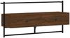 vidaXL TV-Wandschrank Braun Eiche 100,5x30x51 cm Holzwerkstoff 833462 Bild 2