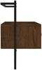 vidaXL TV-Wandschrank Braun Eiche 100,5x30x51 cm Holzwerkstoff 833462 Bild 5