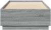 vidaXL Bettgestell Grau Sonoma 100x200 cm Holzwerkstoff 3209721 Bild 4
