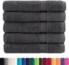 vidaXL Premium Handtücher SOLUND 50 Stk. Anthrazit 100x200 cm 600 g/m² 137175 Bild 2