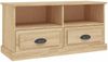 vidaXL TV-Schrank Sonoma-Eiche 93x35,5x45 cm Holzwerkstoff 816467 Bild 2