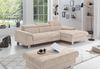 COTTA Ecksofa Komaris L-Form, B: 244 cm, mit Kopfteilverstellung, optional Bettfunktion, Bettkasten & Licht Bild 5