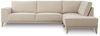 OTTO home Ecksofa Oland Skandi, weicher Chenille-Stoff, L-Form, 289 cm, Wellenunterfederung, Skandi-Design, Massivholzfüße Bild 2