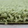 Hochflor Teppich Lux rund - 200 cm Durchmesser - Grün Bild 2