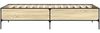 vidaXL Bettrahmen Sonoma-Eiche 80 x 200 cm Holzwerkstoff 8009119 Bild 5