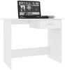 vidaXL Schreibtisch Weiß 100×50×76 cm Spanplatte [800549] Bild 3