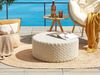 Pouf MITHI Hellbeige Bild 3
