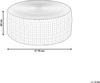 Pouf MITHI Hellbeige Bild 2