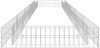 vidaXL Gabionen-Hochbeet Verzinkter Stahl 500x100x20 cm 151315 Bild 3