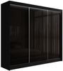ALTDECOR Schiebetürenschrank PEKA (Kleiderschrank Garderobenschrank mit viel Stauraum Moderner Schrank) Vielseitiger Schwebetürenschrank Lacobel LED Beleuchtung Bild 2