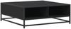 vidaXL Couchtisch Schwarz 80x80x30 cm Holzwerkstoff und Metall 848769 Bild 2