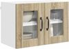 vidaXL Wandglas-Schrank PORTO 2 pcs Sonoma-Eiche 60 x 31 x 40 cm 885320 Bild 3