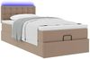 vidaXL Ottoman-Bett mit Matratzen & LEDs 100x200cm Kunstleder 3312141 Bild 5
