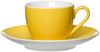 Ritzenhoff & Breker DOPPIO Espressotasse mit Untertasse 80 ml 6er Set gelb Bild 2