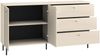 Selsey 'Caletto' Sideboard 2-türig, beige, ca. 85 x 160 x 40 cm Bild 4