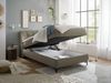 Boxbett >ATLANTIS 6< 120x200 cm Liegefläche, Bezug espresso - 125x102x240cm (BxHxT) Bild 3