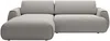 Vente-unique - MONELIA Sofa Stoff Grau - B 167 cm x H 81 cm x L 270 cm Bild 2