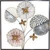 Florales Metallbild "Roland" 50x50 cm Bild 2