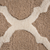 Teppich beige 80x150 cm marokkanisches Muster Kurzflor ERBAA Bild 4