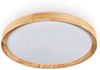 hofstein Deckenleuchte dimmbare Deckenlampe a. Metall/Holz/Kunststoff in Weiß/Natur (40 cm), LED wechselbar, 3000-6000 Kelvin, LED 2500 Lumen, 3000-6000 Kelvin, dimmbar mit Fernbedienung Bild 5
