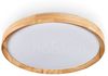 hofstein Deckenleuchte dimmbare Deckenlampe a. Metall/Holz/Kunststoff in Weiß/Natur (40 cm), LED wechselbar, 3000-6000 Kelvin, LED 2500 Lumen, 3000-6000 Kelvin, dimmbar mit Fernbedienung Bild 4