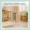 Relaxdays Handtuchständer mit 3 Stangen Bild 2