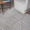 Carpetia Designteppich Kurzflor Teppich mit 3D-Effekt, rechteckig, Höhe: 14 mm, weich, pflegeleicht und für Fußbodenheizung geeignet Bild 3
