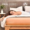 leevitex® Spannbettlaken Spannbettlaken Boxspringbett & Wasserbett Spannbettlaken 150 g/m², Gummizug: rundum, Mako-Baumwolle, ÖkoTex, 180x200 – 200x220 cm + 40 cm Steg Bild 3