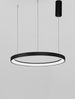 Nova Luce 9345689 PERTINO LED Pendelleuchte 58cm 2700K Schwarz dimmbar Bild 3