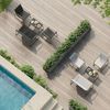 Woltu Gartenlounge-Set, (4-tlg), Gartenmöbel-Set, 1 Tisch & 1 Zweisitzer-Sofa & 2 Sessel, Wetterfest Bild 4