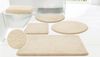 OTTO home Badematte Merida, Badvorleger, Badezimmer Teppich, Höhe 32 mm, rutschhemmend beschichtet, schnell trocknend, strapazierfähig, fußbodenheizungsgeeignet, Kunstfaser, halbrund, Badteppich, Uni Farben, rechteckig, rund & als 2-tlg. Set erhältlich Bild 2
