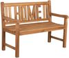 Teakholz Gartenbank HOME 120 cm Bild 2