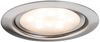 Paulmann No. 93553 Möbeleinbauleuchten-Set Micro Line LED Eisen gebürstet, 3er Set Bild 2