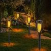 4er Set LED Solarleuchte, schwarz , H 50 cm VT-724 Bild 3