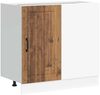vidaXL Küchenunterschrank Lucca Altholz-Optik Holzwerkstoff 854316 Bild 2