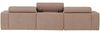 Ecksofa Novi Bouclé, modern mit Chaiselongue rechts, verstellbare Nackenstütze, taupe Bild 2
