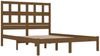 vidaXL Massivholzbett Honigbraun Kiefer 200x200 cm [3104501] Bild 4