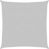 vidaXL Sonnensegel Hellgrau 3x3 m 100% Polyester Oxford 4000401 Bild 2