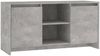 TV-Schrank Betongrau 102 x 37,5 x 52,5 cm Spanplatte [809795] Bild 2