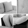 Ecksofa Malwi (Farbe: Sandu 224.02, Seite: Links) Bild 4