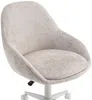 Vente-unique - NAODY Office chair Stoff Beige - B 59,5 cm x H 78 cm88 cm x L 55 cm Bild 5